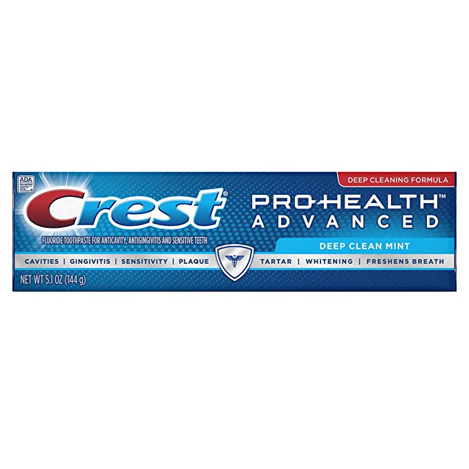 Crest Pro-Health Advanced Deep Clean Mint Toothpaste, 5.1 oz,