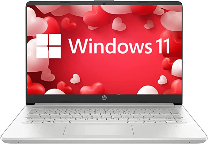 HP 14 Business Laptop Computer, 14" FHD IPS Display, AMD Ryzen 3 3250U, Windows 11 Home, 16GB RAM, 1TB SSD, AMD Radeon Graphics, WiFi 5, HDMI, Type-C, SD Media Card Reader, Long Battery Life, PCS