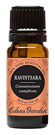 Ravintsara 100% Pure Therapeutic Grade Essential Oil by Edens Garden- 10 ml