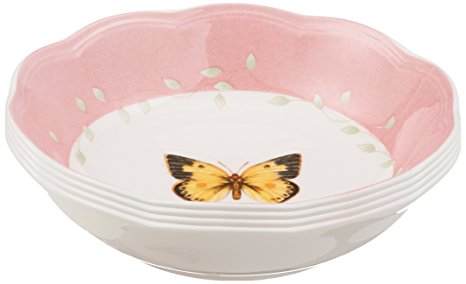 Lenox Butterfly Meadow Colors Fruit Dishes, Set of 4