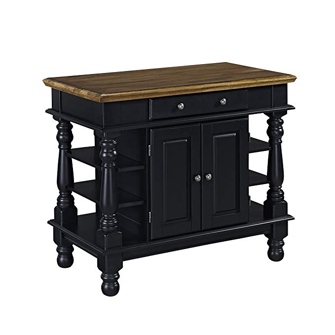 Home Styles Americana black Kitchen Island