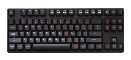 CM Storm QuickFire Rapid - Tenkeyless Mechanical Gaming Keyboard with CHERRY MX Red Switches