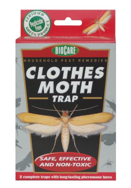 BioCare Non-Toxic Clothes Moth Trap - 2 Complete Traps