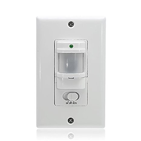 Sensky BS033C Motion Sensor Light Switch, Occupancy Sensor Switch for Corridor and Staircase (Neutral Wire Required)
