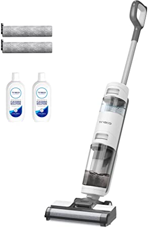 Tineco iFLOOR 3 Breeze Complete Wet Dry Vacuum Cordless Floor Cleaner and Mop One-Step Cleaning for Hard Floors