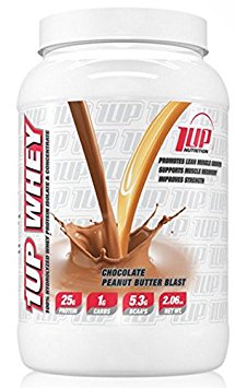 1 UP Nutrition 1UP Whey, Chocolate Peanut Butter Blast, 2.06 Pound