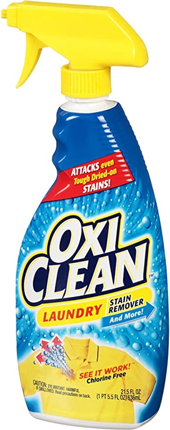 Oxi Clean Laundry Stain Remover Spray 21.5 oz (Pack of 3)