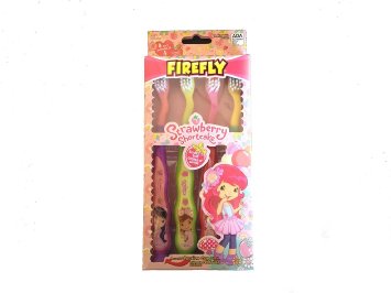 Strawberry Shortcake Suction Cup Toothbrush - 4 count