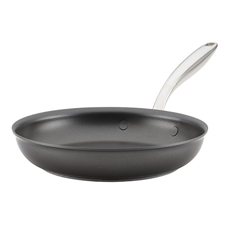 Breville Thermal Pro Hard-Anodized Nonstick 10" Fry Pan, Medium, Gray