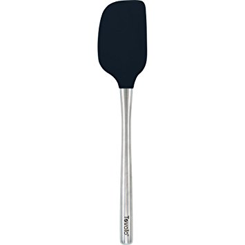 Tovolo Flex-Core Stainless Steel Handled Spatula - Charcoal