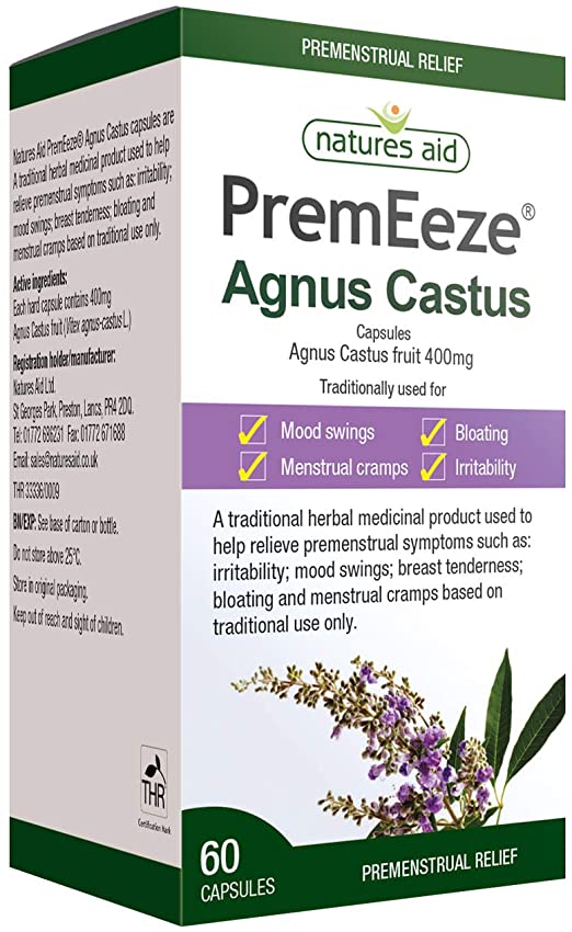 Natures Aid Agnus Castus Capsules