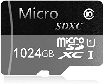 1TB Micro SD SDXC Memory Card High Speed Class 10 with Micro SD Adapter, Designed for Android Smart