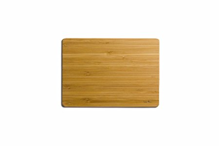 Bambu X-Large 17-Inch L by 12-Inch W Undercut Board, Golden Brown