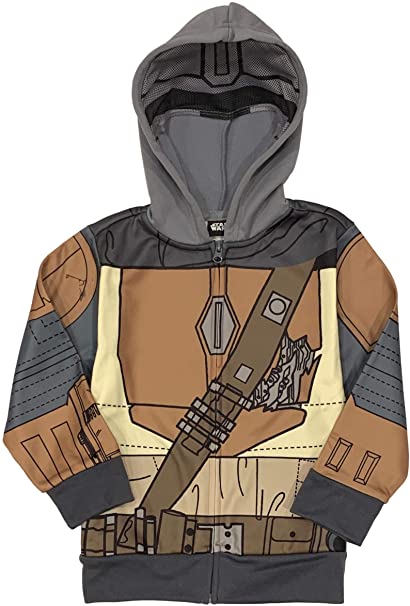 STAR WARS The Mandalorian Boys' Mando Sublimated Costume Hoodie