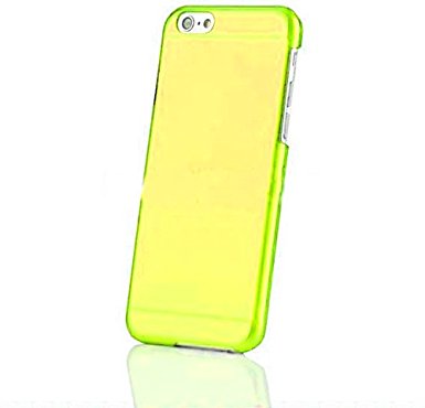 iPhone 6 Plus Case, Cable And Case iPhone 6 PLUS Clear Bumper Cover, Ultra Light Designer Sleek Nude [Drop Dust Speck] Protection Cover [Apple Compatible] Protective Cases - Yellow