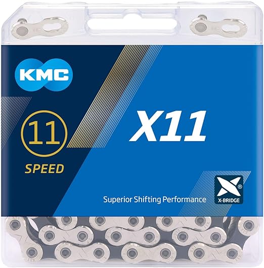 KMC X11 11 Speed 118 Links Road MTB Mountain Bike Bicycle Chain X11.93 Upgrade
