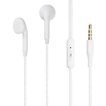 Tenfly 3.5mm In-Ear Earbud Headphones Stereo Sound Headset Comfort-Fit for Cell Phone/MP3/Game Console