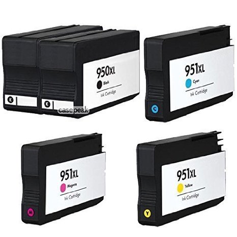 Yatunink 5 High-Yield Ink For HP 950XL 951XL HP OfficeJet Pro 8600 Pro8100 Series