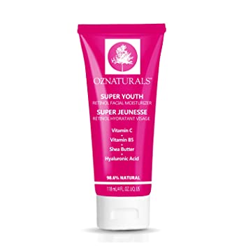 OZNaturals Retinol Anti-Wrinkle Moisturizer Night Cream, 4 oz Tube