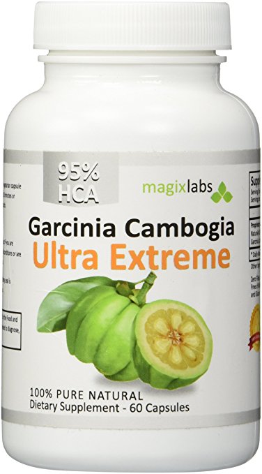 MagixLabs Garcinia Cambogia Ultra Extreme Weight Loss Supplement - 60 Capsules
