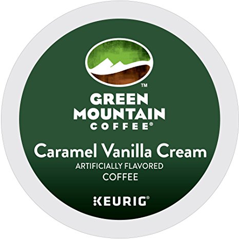 Green Mountain Coffee Caramel Vanilla Cream Coffee Keurig Single-Serve K-Cup Pods, 72 Count (6 boxes of 12 Pods)