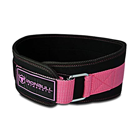 Women Weight Lifting Belt - High Performance Neoprene Back Support - Light Weight & Heavy Duty Core Support for Weightlifting, Crossfit and Fitness