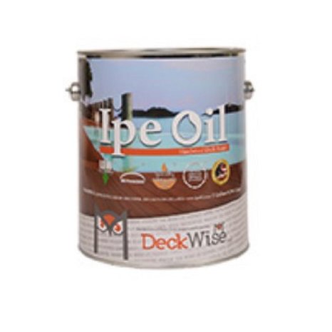 DeckWise Ipe Oil Hardwood Deck Finish, UV Resistant, 1 Gallon Can
