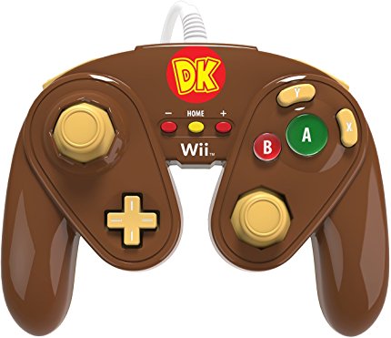 PDP Wired Fight Pad for Wii U - Donkey Kong