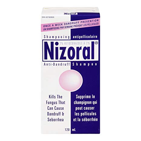 Nizoral Ketoconazole 2 Percent Anti-dandruff and Itchy Scalp Shampoo, 120ml
