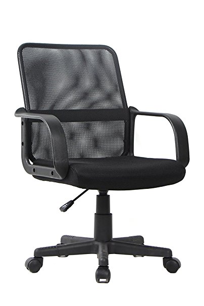 Bonum Home Office Desk Chair with Mid back, Mesh Swivel Chair