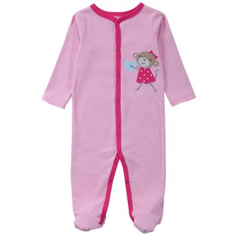 Unisex Babys Footed Sleeper Pajamas Long Sleeved