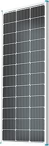 Renogy Solar Panel 100 Watt 12 Volt, High-Efficiency Monocrystalline PV Module Power Charger for RV Marine Rooftop Farm Battery and Other Off-Grid Applications