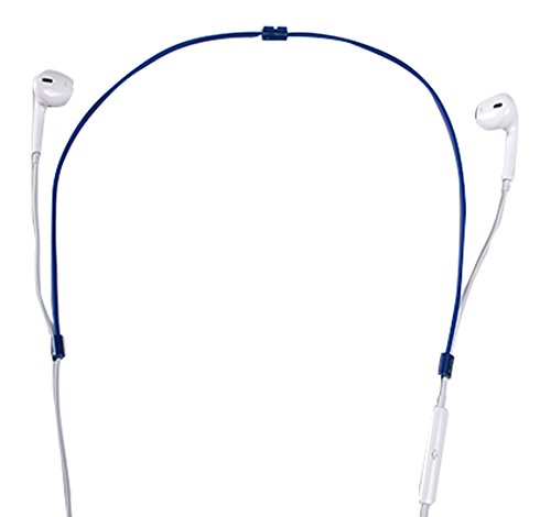 Blimp Lab, Zipi Magnetic Earbud Strap and Cord Organizer, Royal Blue