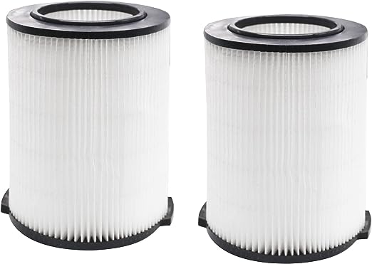 Standard Wet/Dry Vac VF4000 Filter Replacement Compatible with Ridgid 72947 Vacs 5-20 Gal Shop Vac Also fits Craftsman 17816, Husky 6-9 Gal WD5500 WD0671 RV2400A RV2600B,2 Pack
