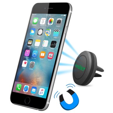 Car Mount iVoler Air Vent Magnetic Universal Car Phone Holder for iPhone 66S Plus Nexus 6P 5X Galaxy S6S6 Edge Note 5 LG G4 and Most Cell Phones Mini Tablet Magnetic Air Vent