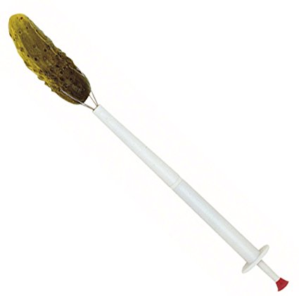 Norpro Stainless Steel and Plastic Deluxe Pickle Pincher