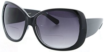 Womens Bifocal Sunglasses Sun Readers Jackie O Designer Style Glasses