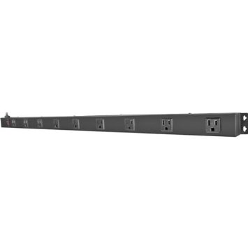 QVS PB9-03 9-Outlet Surge Protector Wall-Mount Power Bar