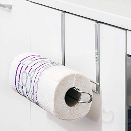 Tatkraft Glory Over Cabinet Door Kitchen Towel Roll Holder