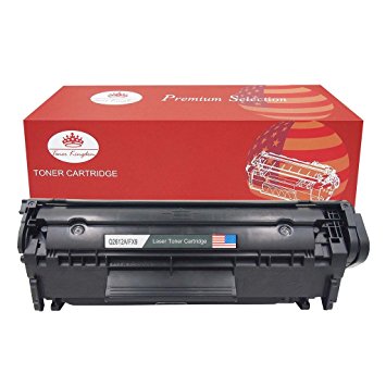 Toner Kingdom 1Pack Compatible Replacement Black Toner Cartridge for HP Q2612A 12A Use for HP LaserJet 1010 1012 1018 1020 1022 1022n 1022nw 3015 3020 3030 3050 3052 3055 M1319F MFP
