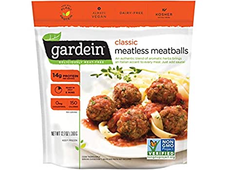 Gardein Classic Meatless Meatballs, 12.7 Ounce -- 8 per case.