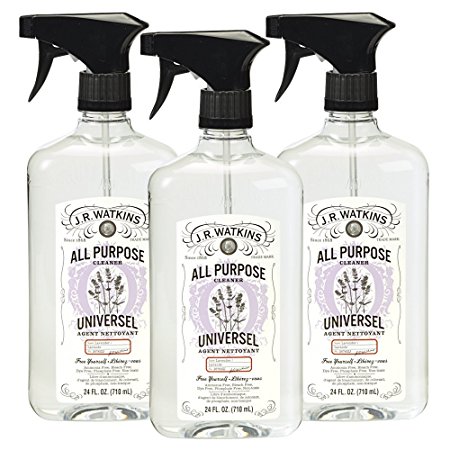 J.R. Watkins Natural All Purpose Cleaner, Lavender, 24 Ounce (3 Count)