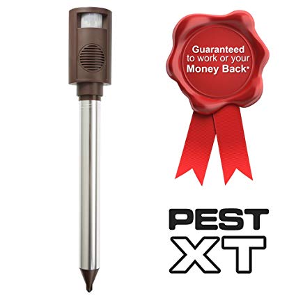 Pest XT Ultrasonic Outdoor Advanced Fox Scarer/Pest Repeller Deterrent (Single Pack)