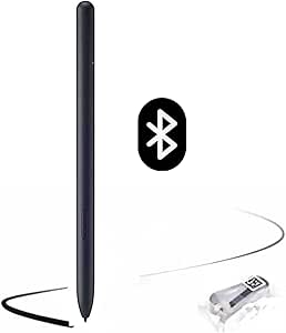 Galaxy Tab S8 Stylus Pen (WithBluetooth) Replacement for Samsung Galaxy Tab S8/S8 Plus/S8 Ultra All Verisons  Tibs/Nibs (Black)