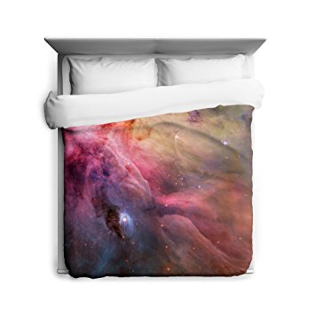 Abstract Art Orion Nebula Duvet Cover
