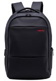 17-Inch Slim Business Laptop Backpack Unisex 2015 New Arrival Advanced Design with Lots of Pockets Professional Quality Waterproof Stylish and LightweightBlack