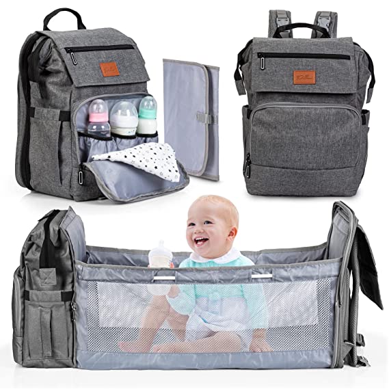 Pillani Baby Diaper Bag Backpack - Baby Bag for Boys & Girls, Baby Diaper Backpack with Changing Station - Baby Shower Gifts