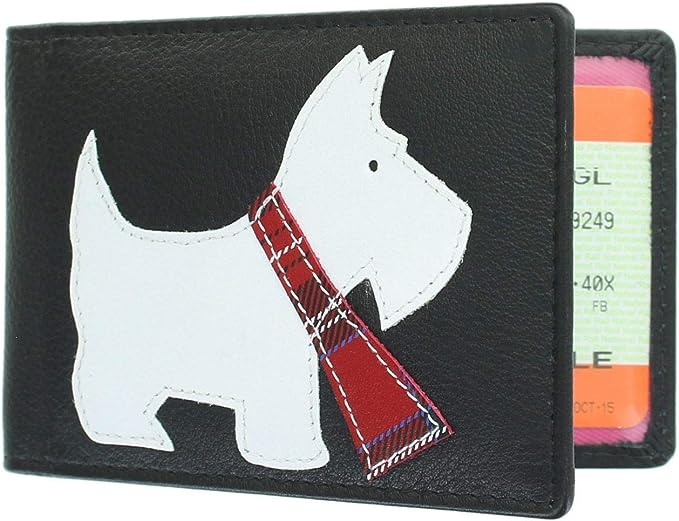 Mala Leather Best Friends Collection Leather Travel Card Holder 638TC_65 Black
