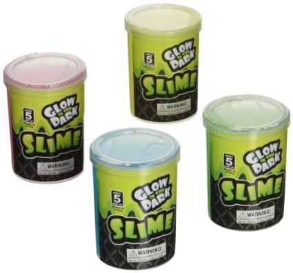 Fun Express Glow in The Dark Slime Party Pack (Pack of 12)