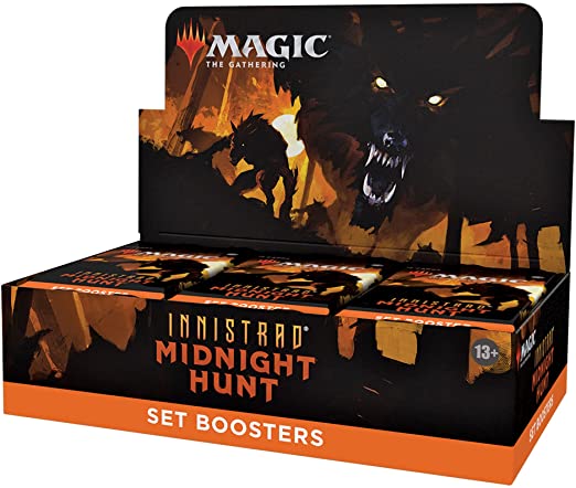 Magic: The Gathering Innistrad: Midnight Hunt Set Booster Box | 30 Packs (360 Magic Cards)